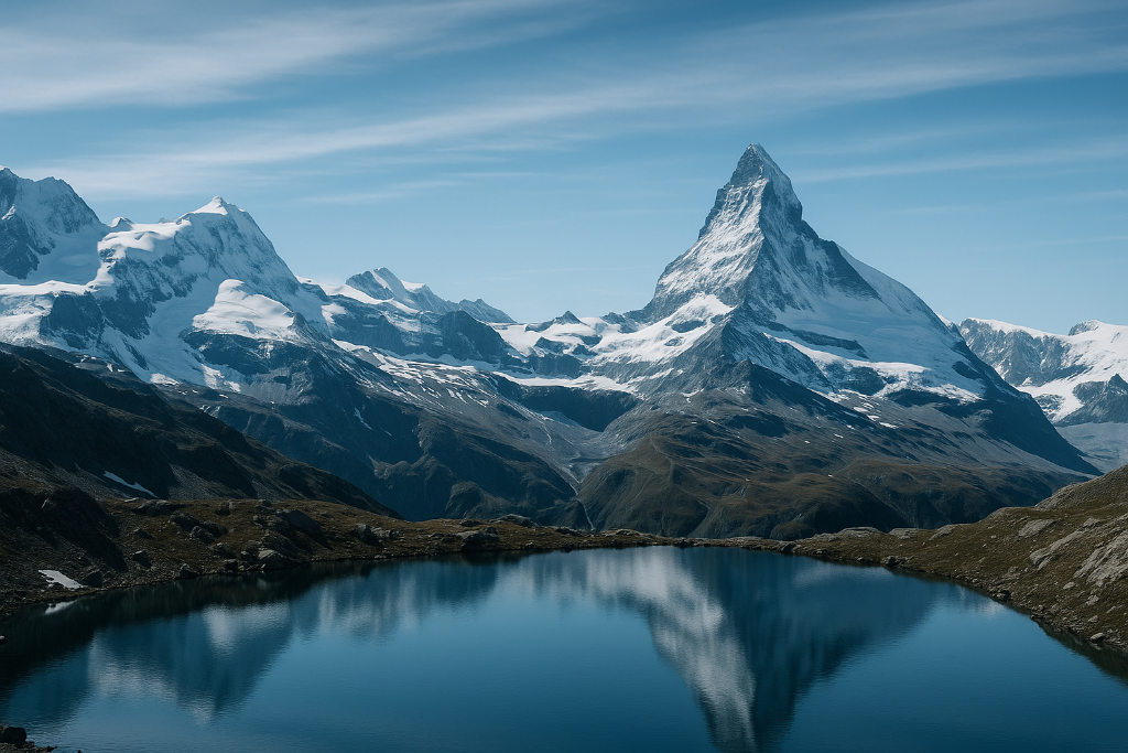 Swiss mountain landscape